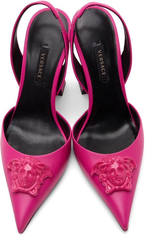 versace heels 2022|versace pink shoes.